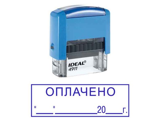 Штамп "Оплачено с датой" Штамп "Оплачено с датой"