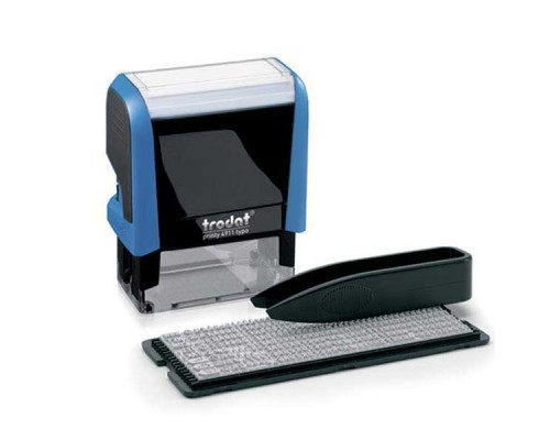 4911/DB TYPO TRODAT PRINTY 4.0 оснастка для самонаборного штампа 38х14мм. 4911/DB TYPO TRODAT PRINTY 4.0 оснастка для самонаборного штампа 38х14мм.